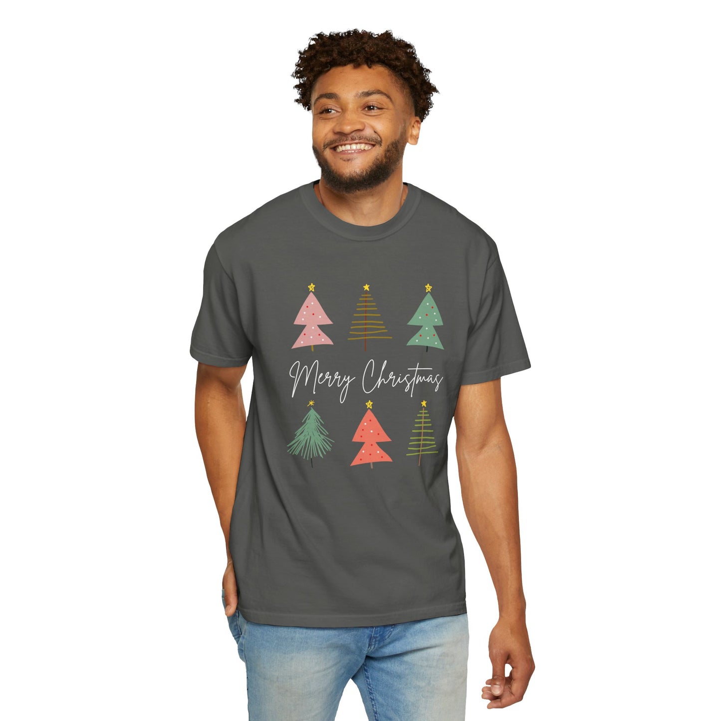 PASTEL CHRISTMAS TREE T-SHIRT
