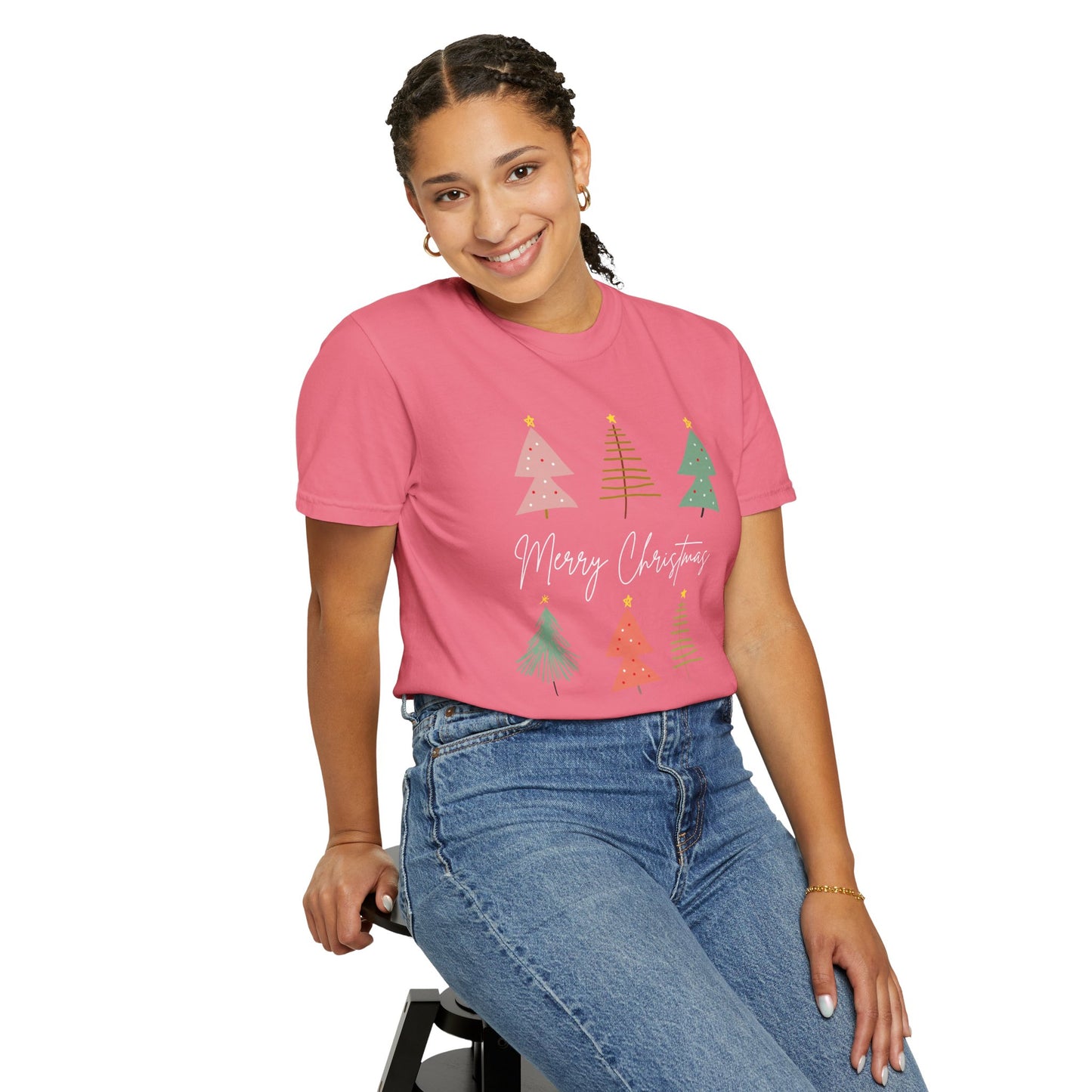 PASTEL CHRISTMAS TREE T-SHIRT