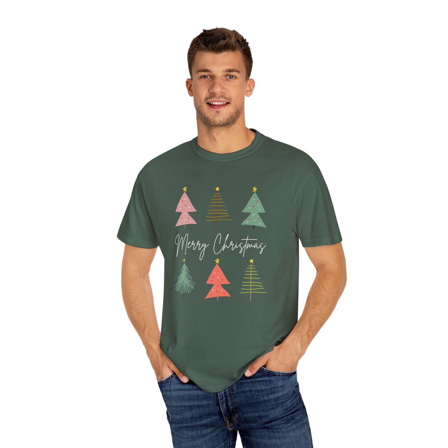 PASTEL CHRISTMAS TREE T-SHIRT
