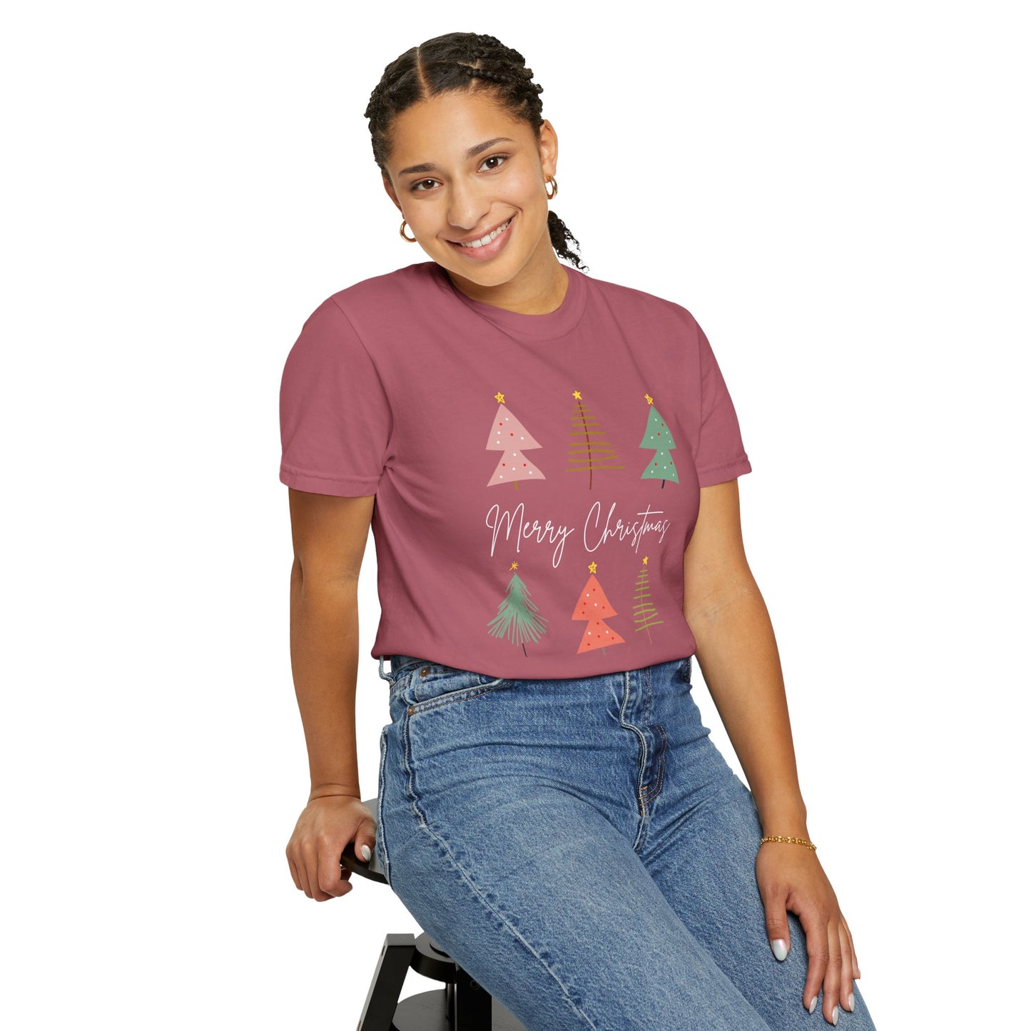 PASTEL CHRISTMAS TREE T-SHIRT