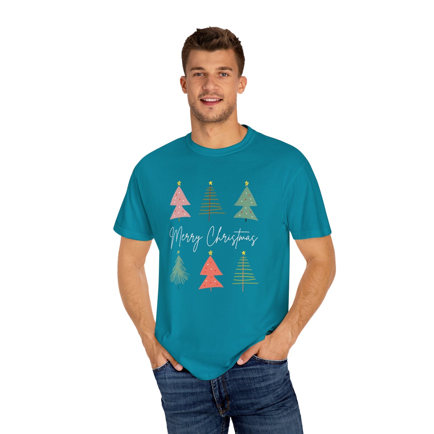 PASTEL CHRISTMAS TREE T-SHIRT