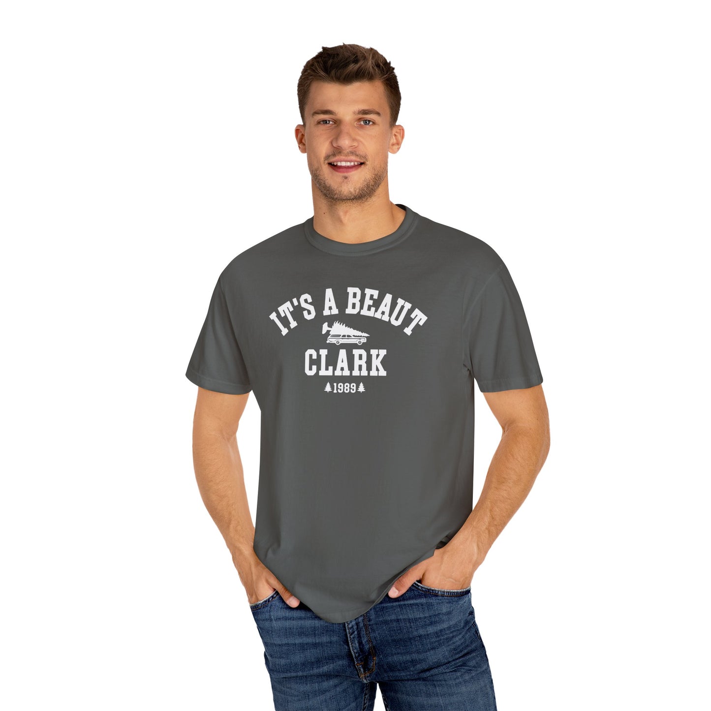 IT’S A BEAUT, CLARK CHRISTMAS T-SHIRT