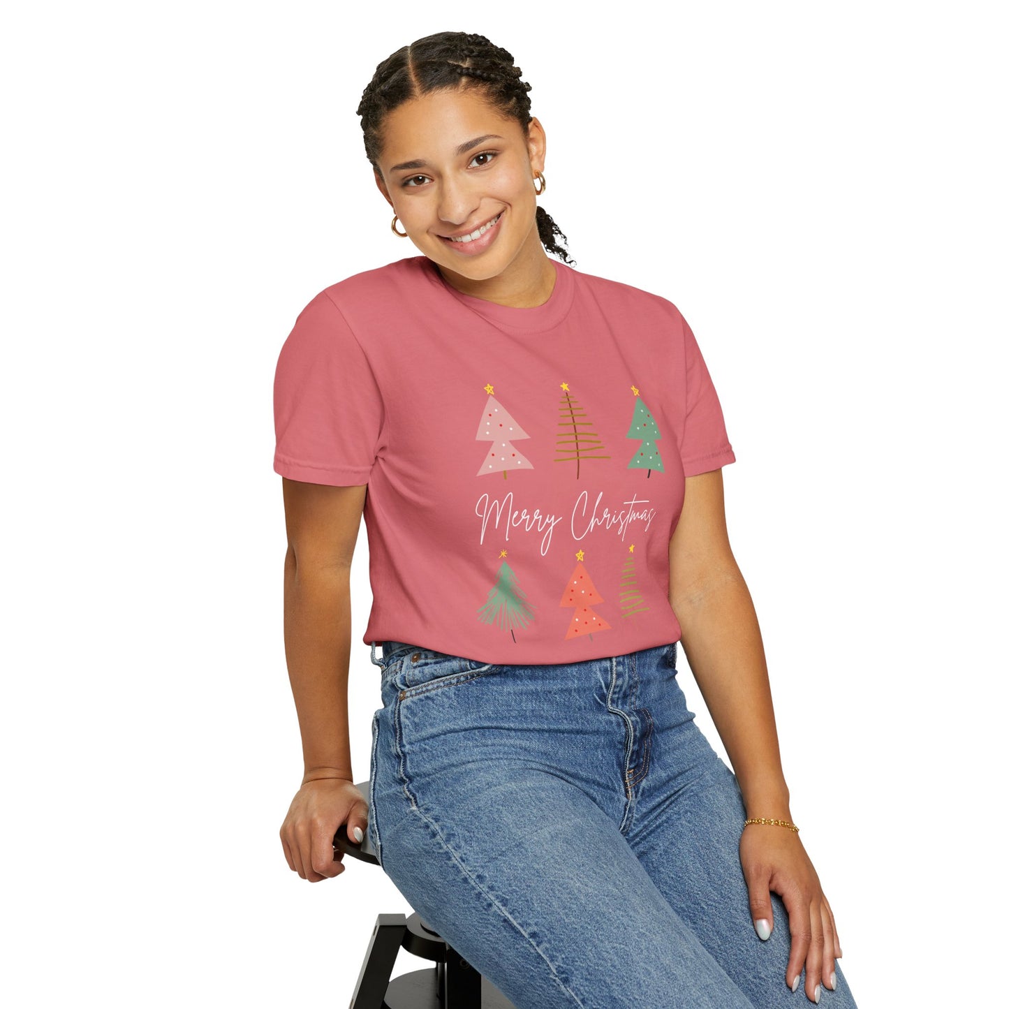 PASTEL CHRISTMAS TREE T-SHIRT