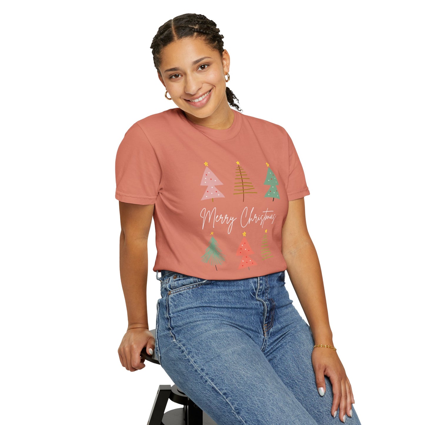 PASTEL CHRISTMAS TREE T-SHIRT