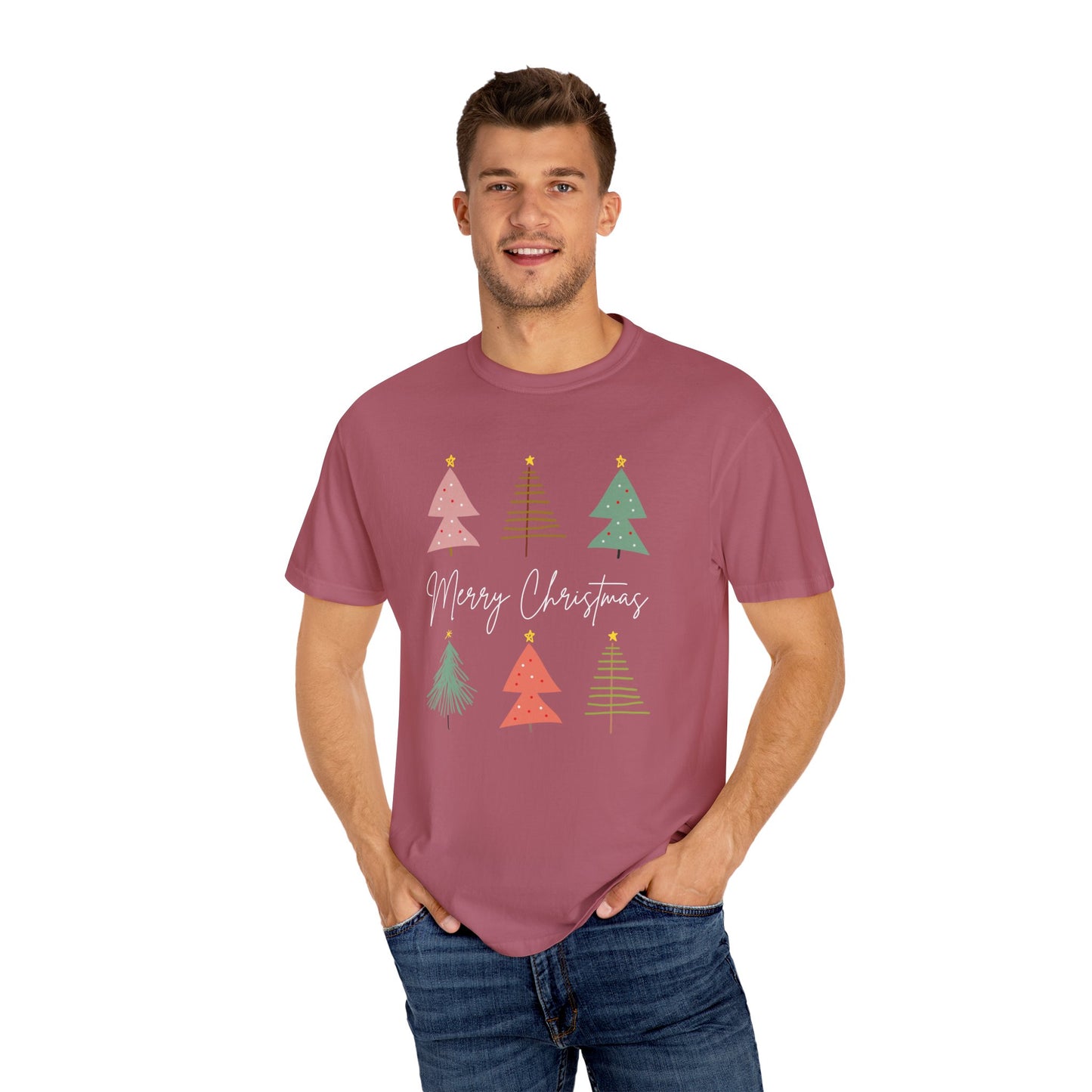 PASTEL CHRISTMAS TREE T-SHIRT