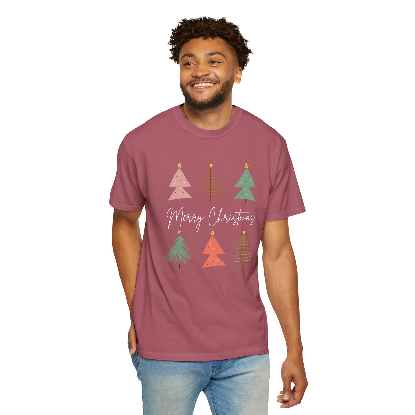 PASTEL CHRISTMAS TREE T-SHIRT