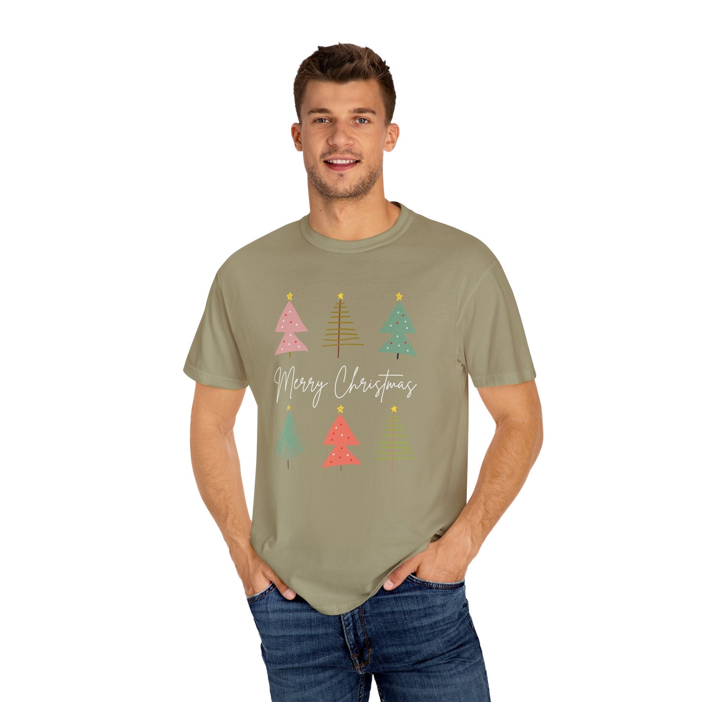 PASTEL CHRISTMAS TREE T-SHIRT