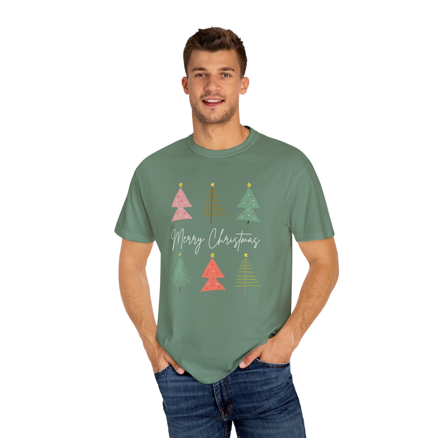 PASTEL CHRISTMAS TREE T-SHIRT