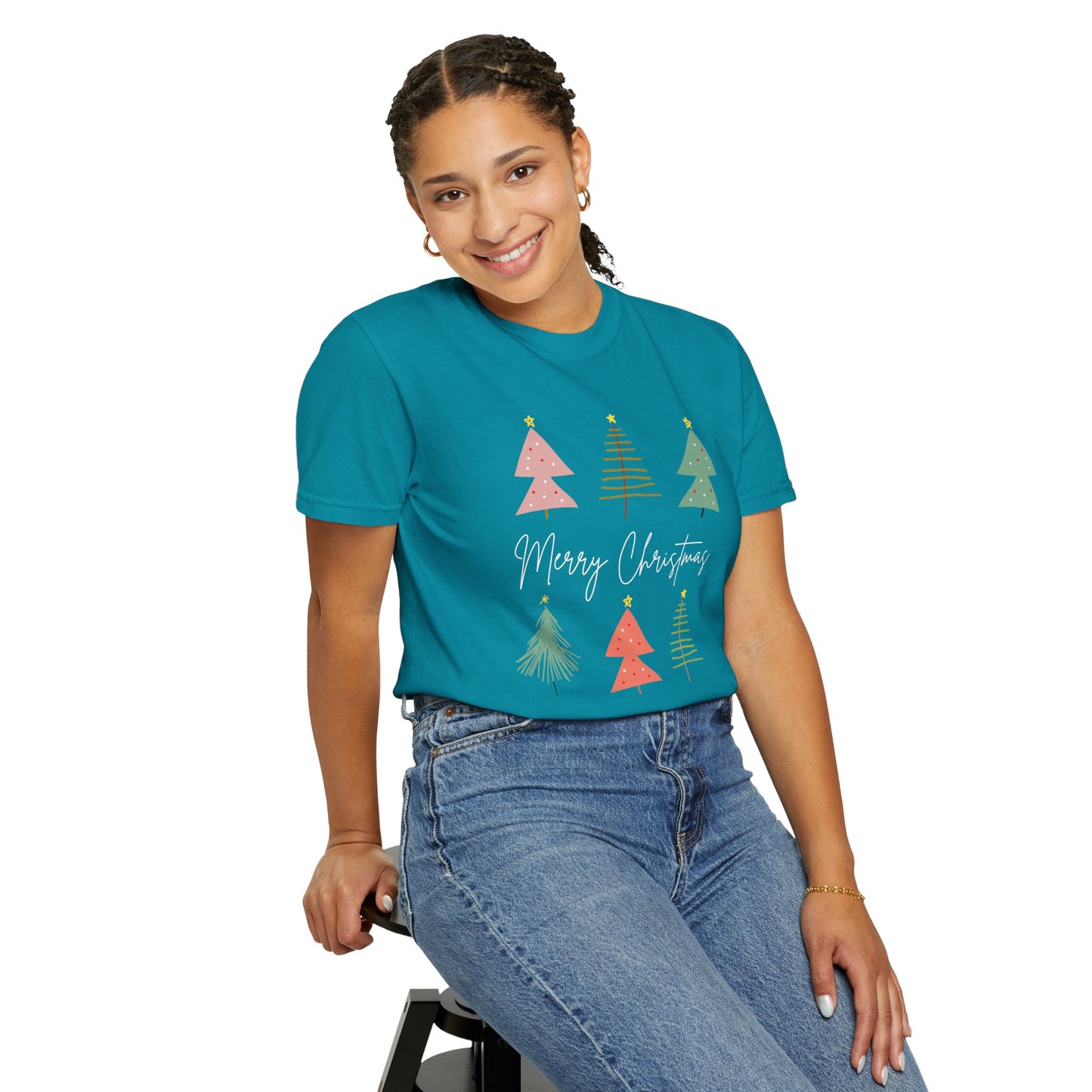 PASTEL CHRISTMAS TREE T-SHIRT