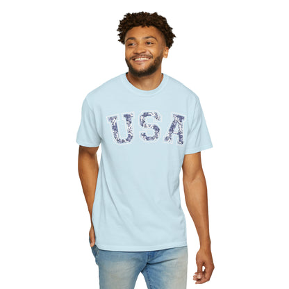 FLORAL USA T-SHIRT