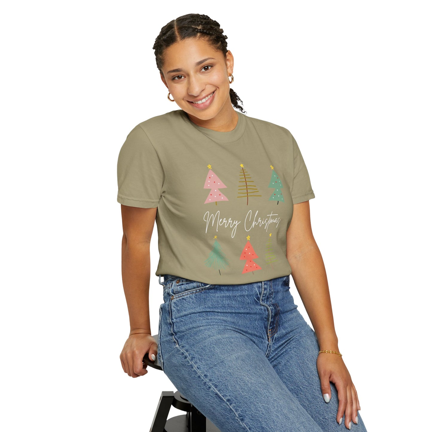 PASTEL CHRISTMAS TREE T-SHIRT