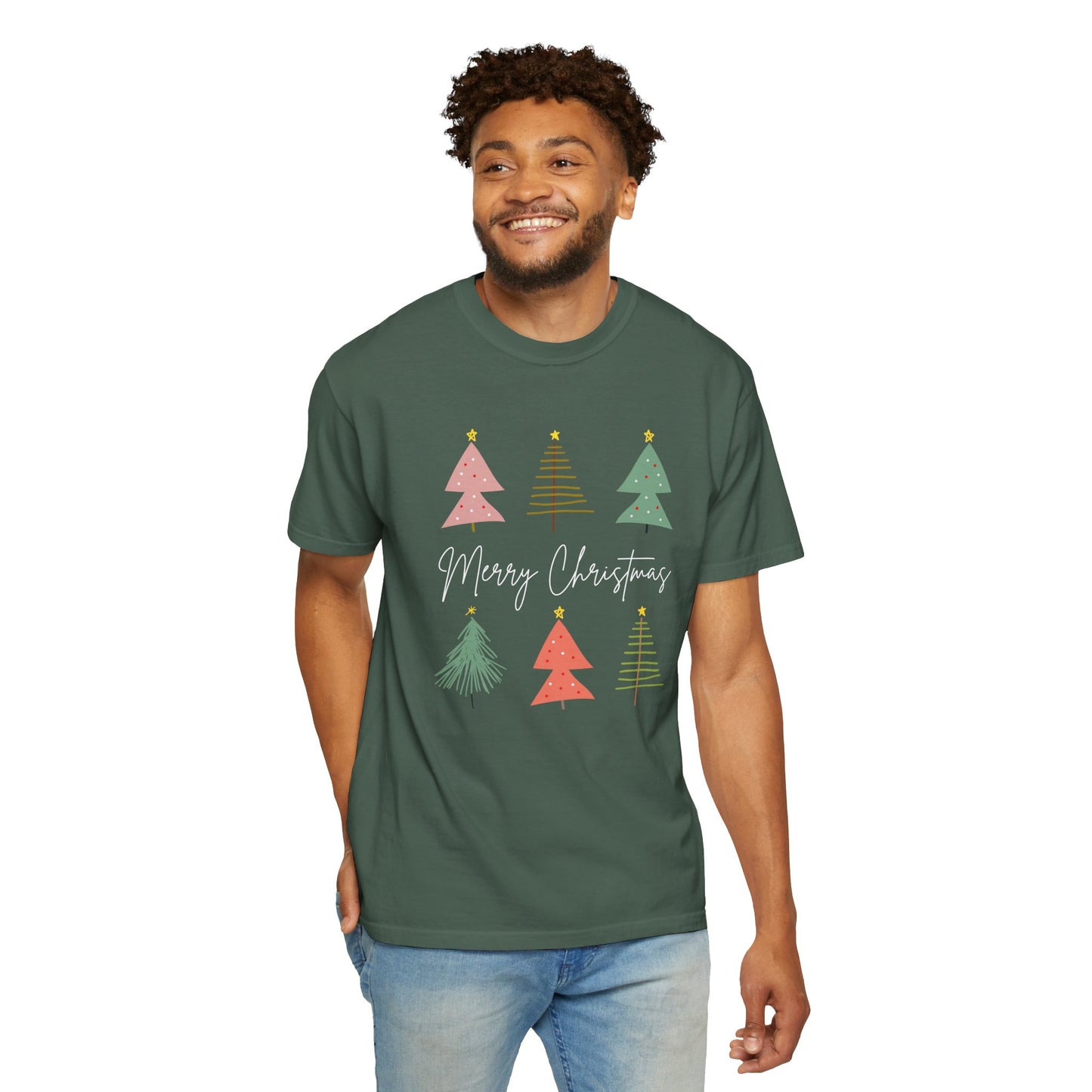 PASTEL CHRISTMAS TREE T-SHIRT