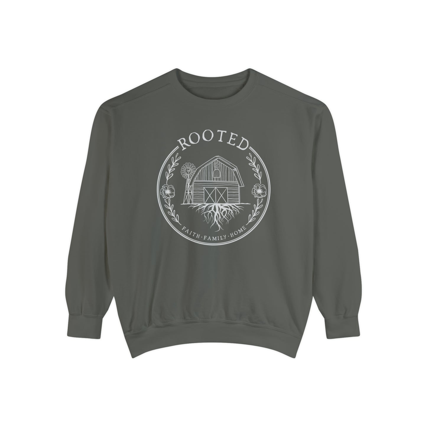 ROOTED COMFORT COLORS CREWNECK