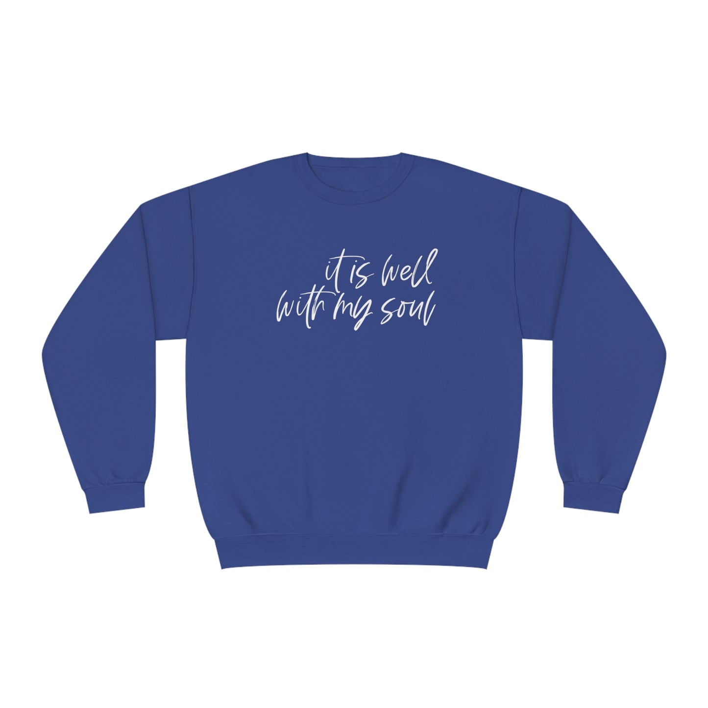 IT IS WELL WITH MY SOUL CREWNECK