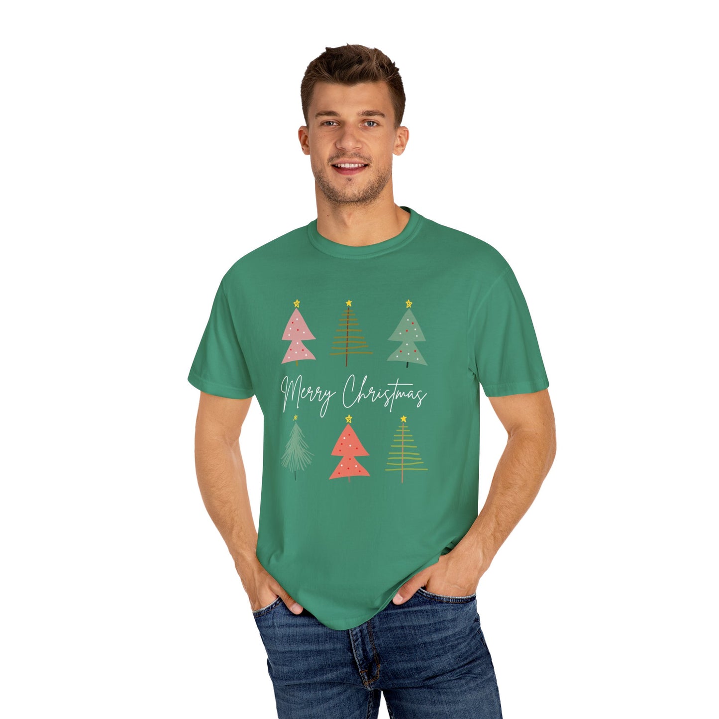 PASTEL CHRISTMAS TREE T-SHIRT