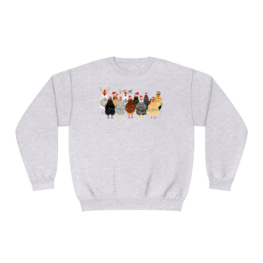 CHRISTMAS CHICKENS CREWNECK