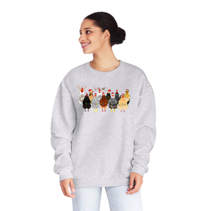 CHRISTMAS CHICKENS CREWNECK