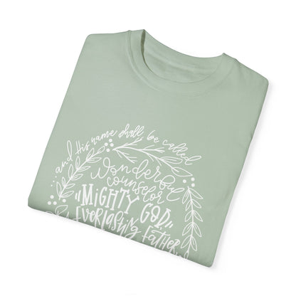 ISAIAH 9:6 CHRISTMAS T-SHIRT