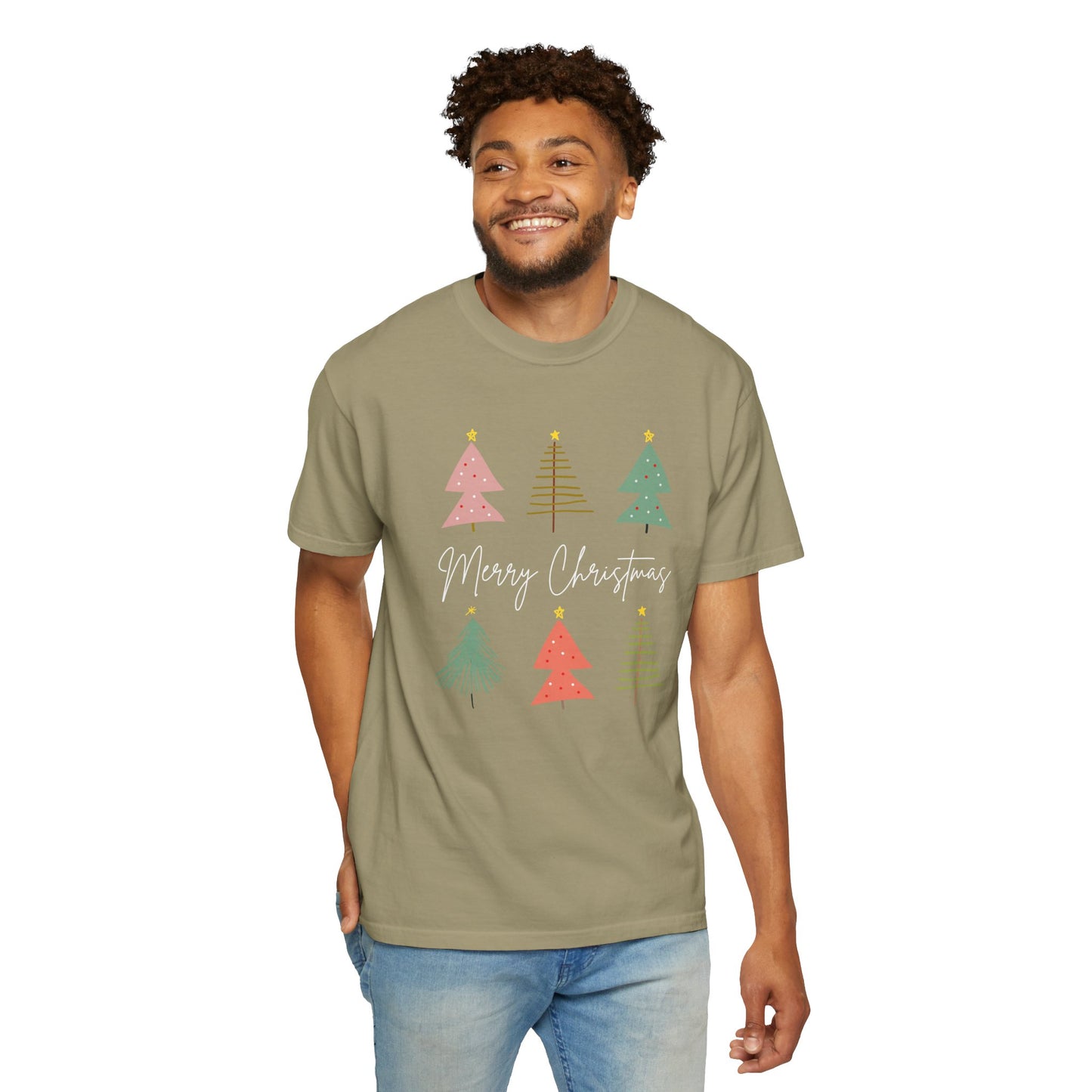 PASTEL CHRISTMAS TREE T-SHIRT