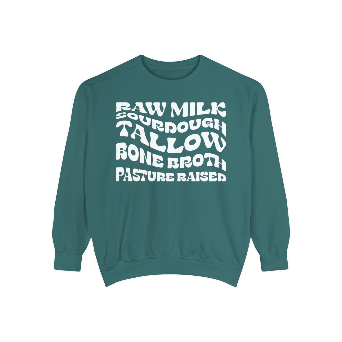 RAW MILK + SOURDOUGH CREWNECK