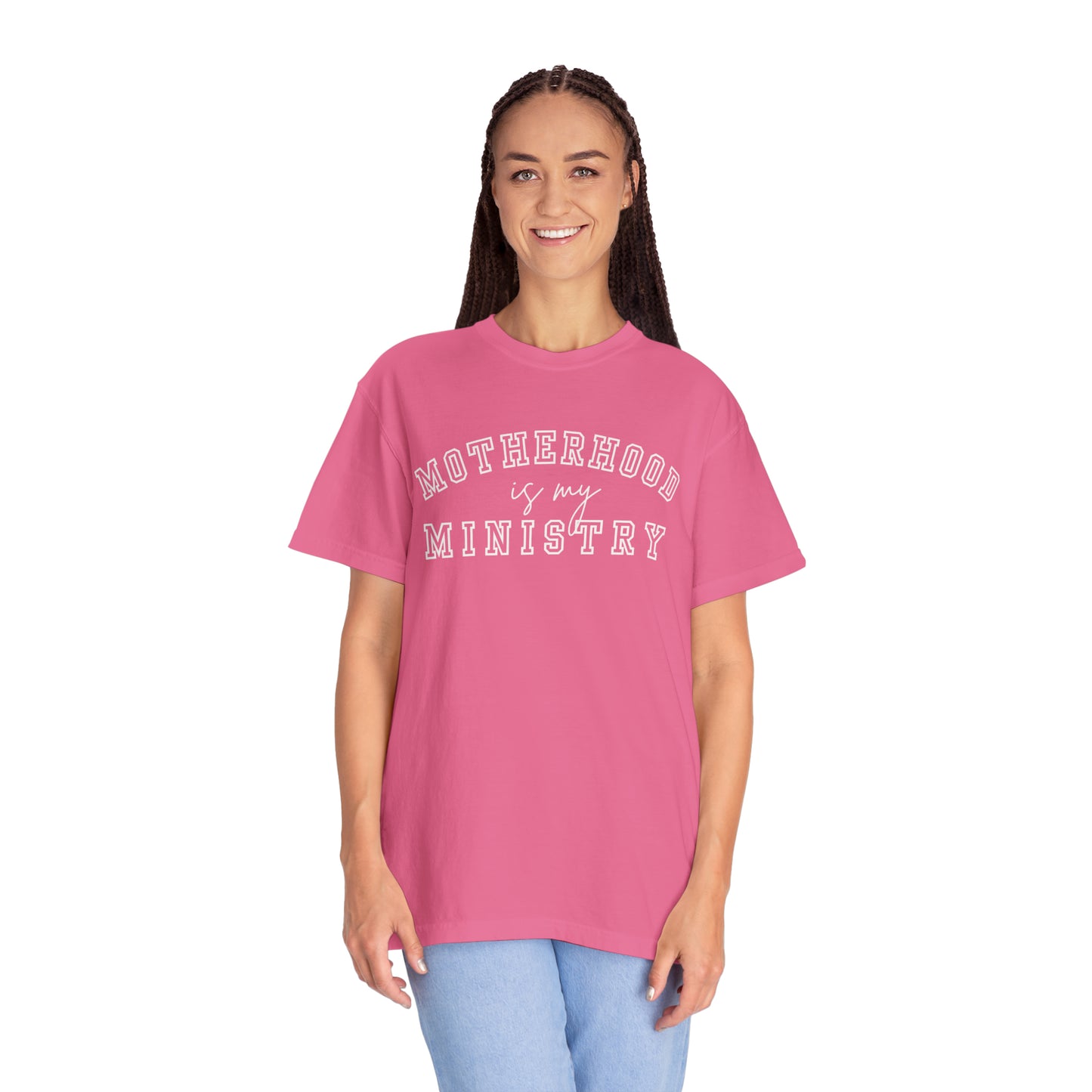 MOTHERHOOD IS MY MINISTRY T-SHIRT