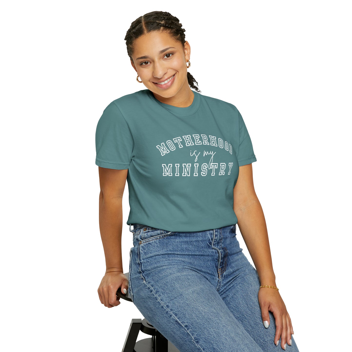 MOTHERHOOD IS MY MINISTRY T-SHIRT