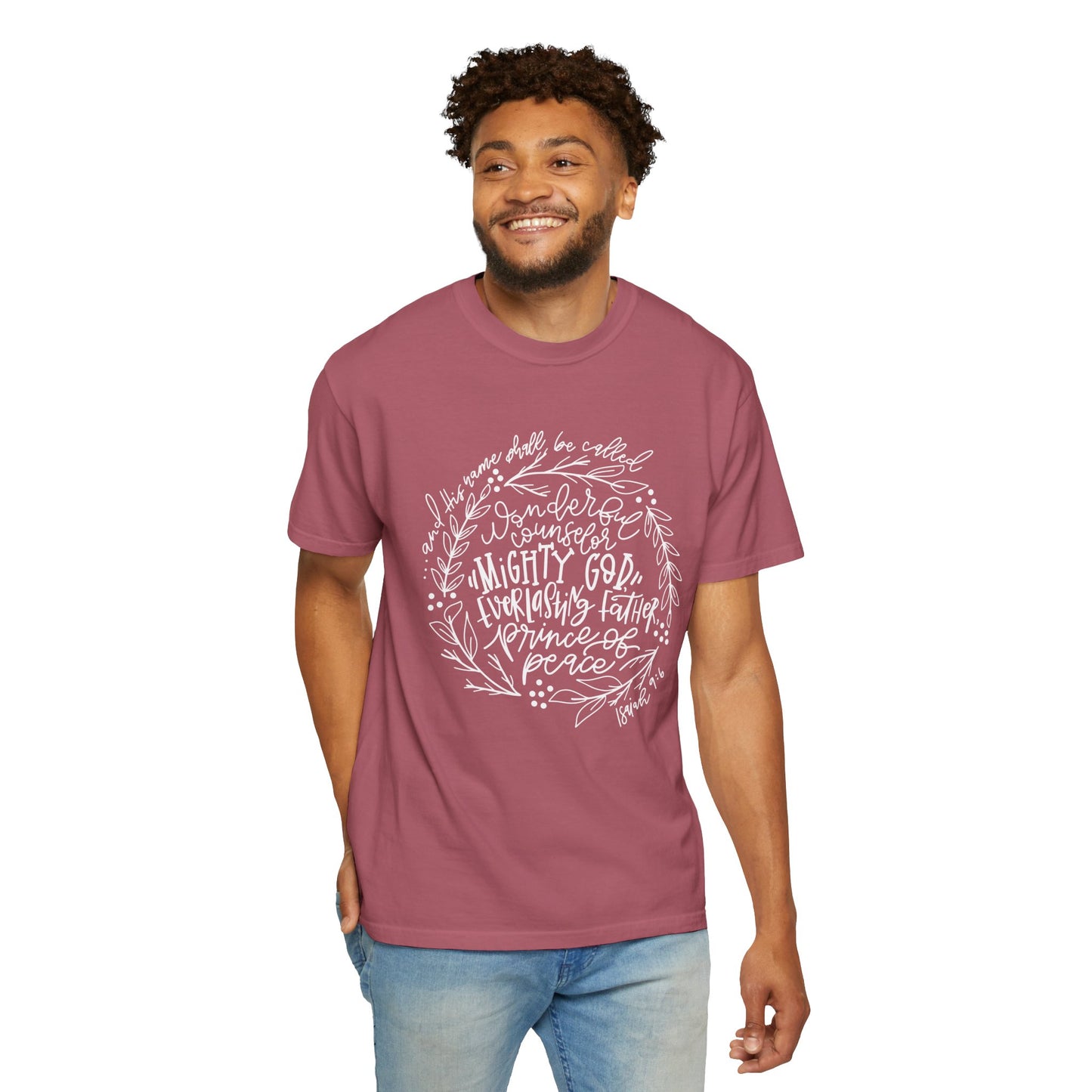 ISAIAH 9:6 CHRISTMAS T-SHIRT