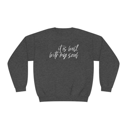 IT IS WELL WITH MY SOUL CREWNECK