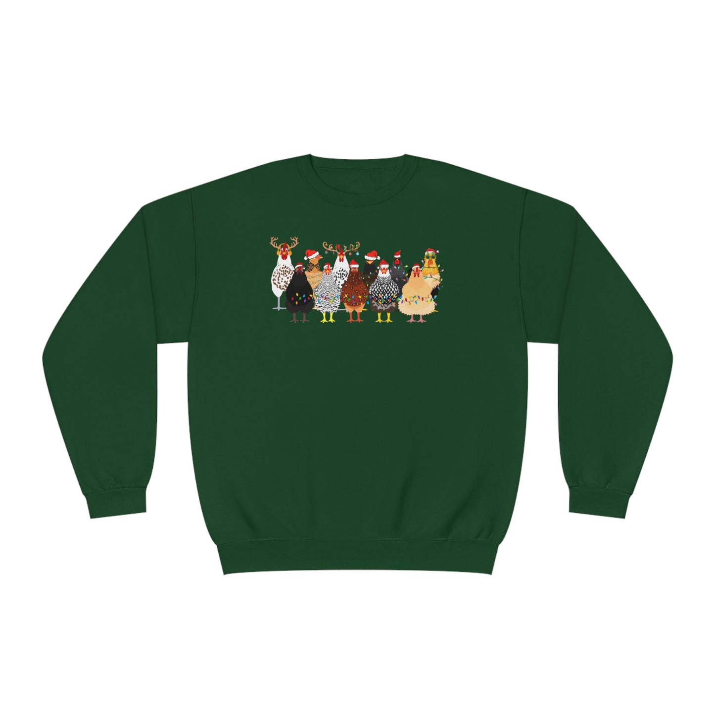 CHRISTMAS CHICKENS CREWNECK