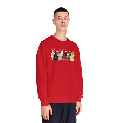 CHRISTMAS CHICKENS CREWNECK