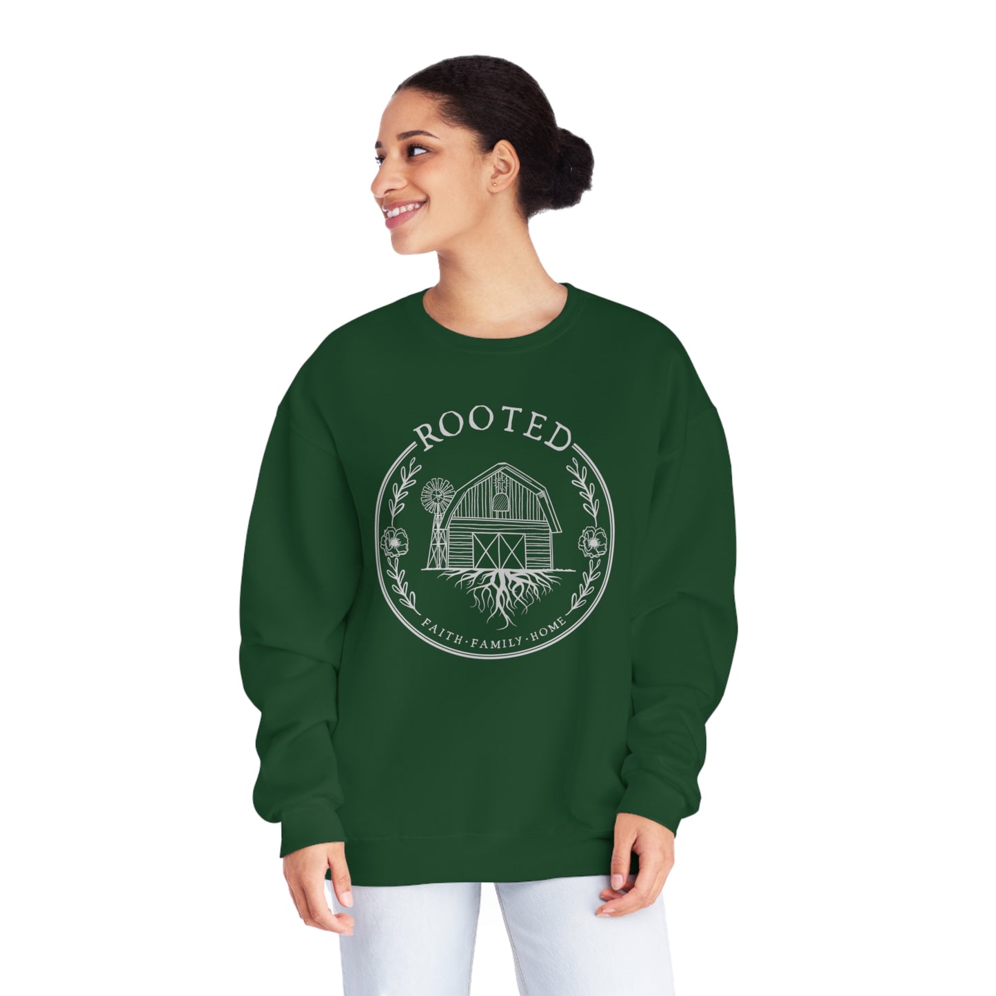 ROOTED CREWNECK