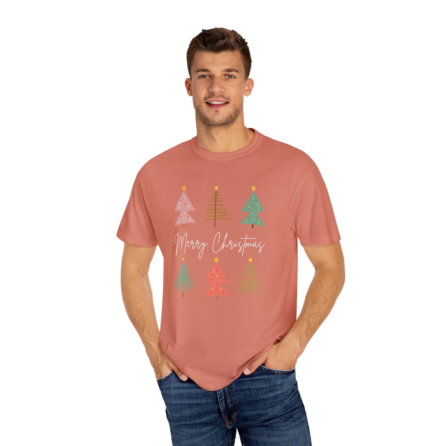PASTEL CHRISTMAS TREE T-SHIRT