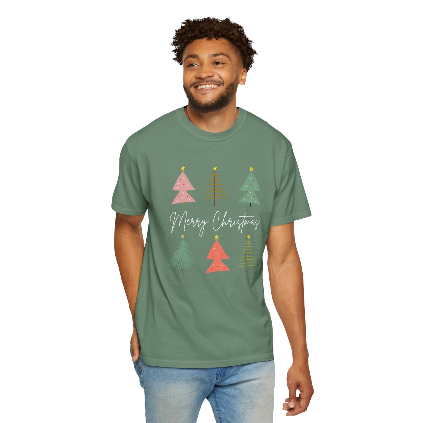 PASTEL CHRISTMAS TREE T-SHIRT