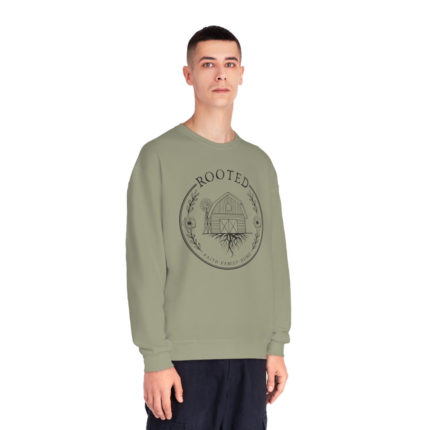 ROOTED CREWNECK