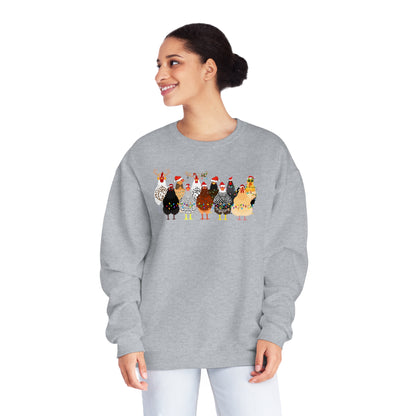 CHRISTMAS CHICKENS CREWNECK