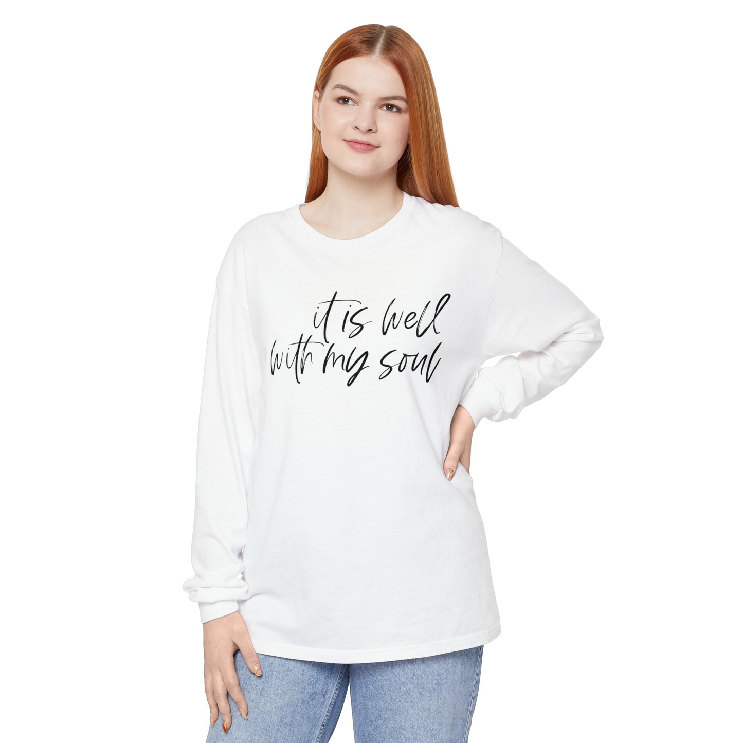 IT IS WELL WITH MY SOUL LONG SLEEVE