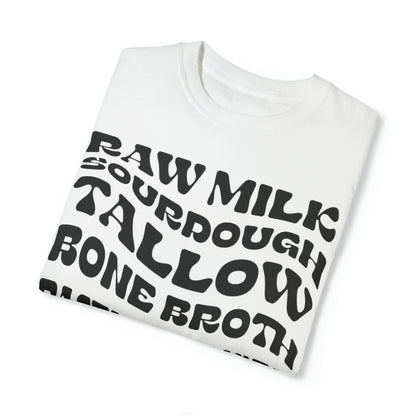 RAW MILK + SOURDOUGH T-SHIRT