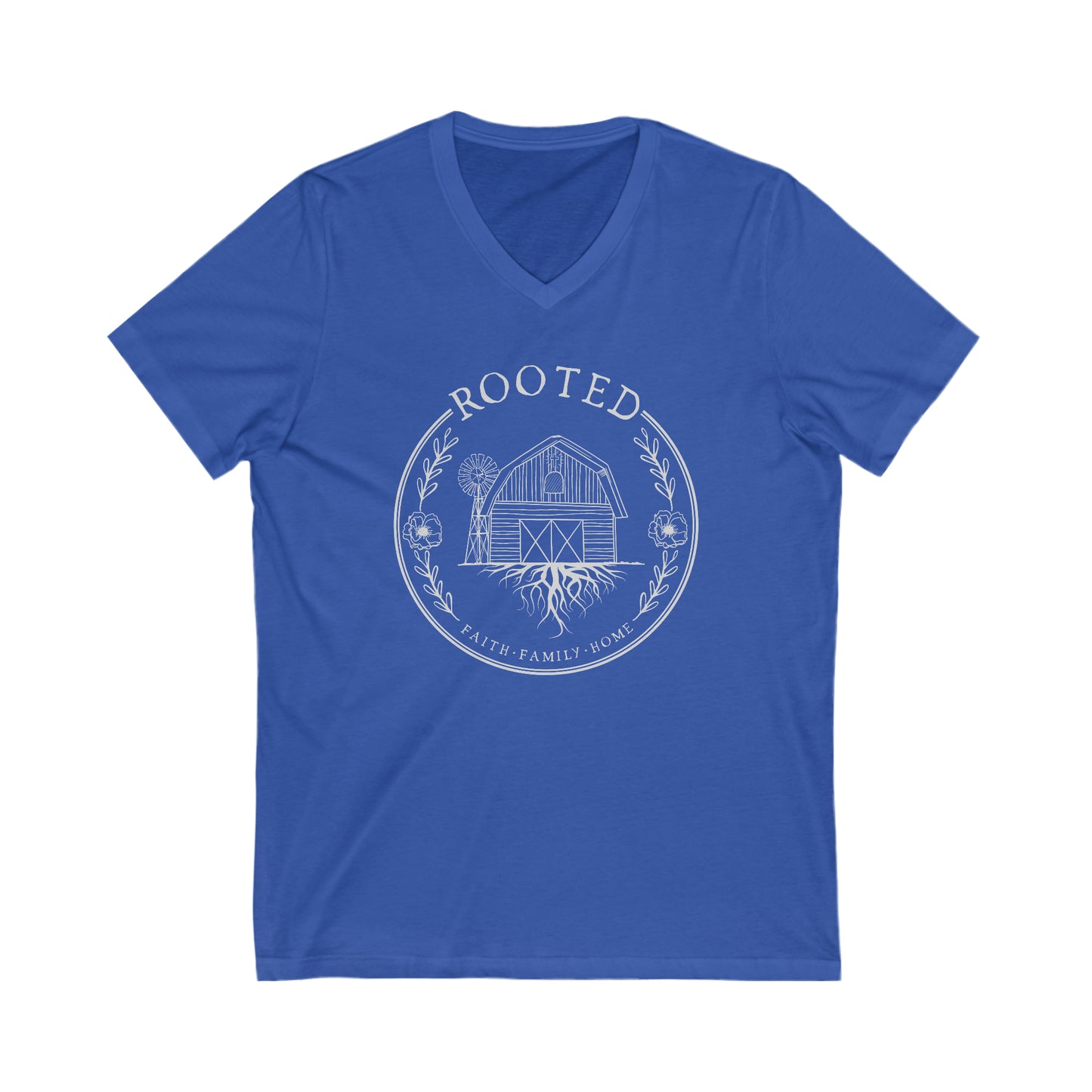 ROOTED V-NECK T-SHIRT