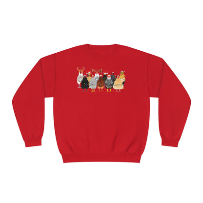 CHRISTMAS CHICKENS CREWNECK