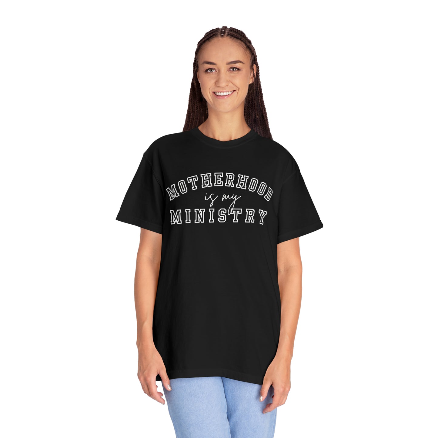 MOTHERHOOD IS MY MINISTRY T-SHIRT