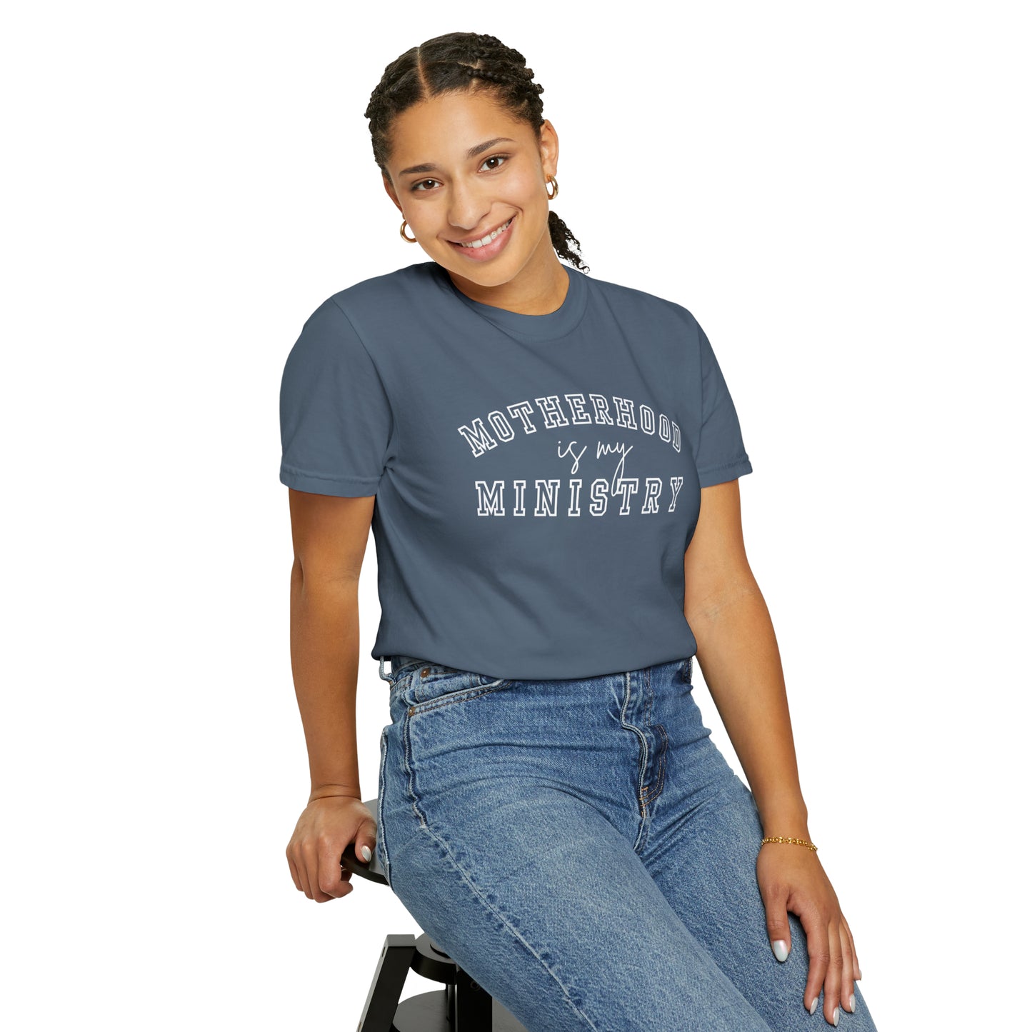 MOTHERHOOD IS MY MINISTRY T-SHIRT