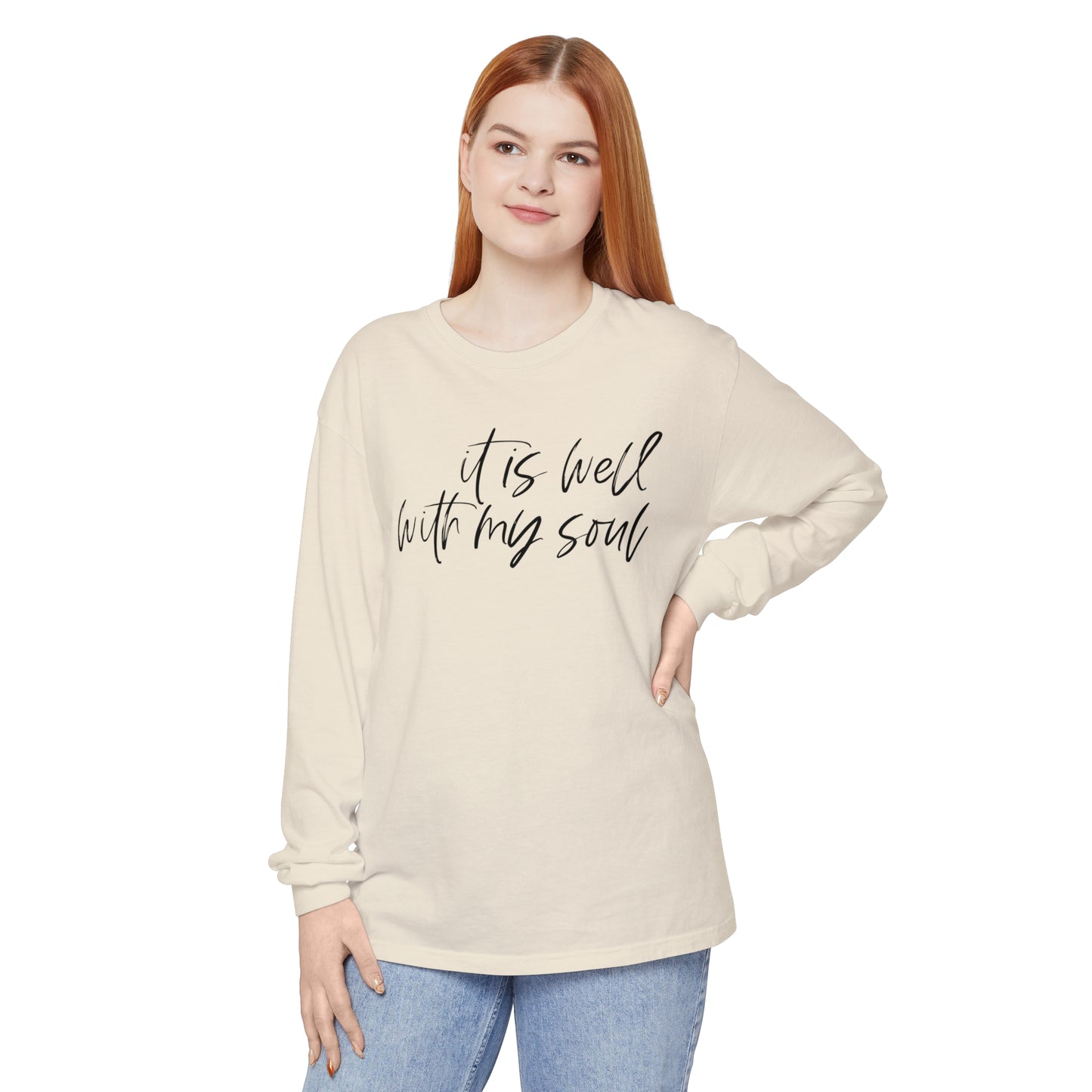 IT IS WELL WITH MY SOUL LONG SLEEVE