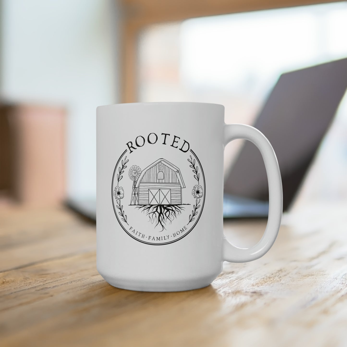 ROOTED CERAMIC MUG