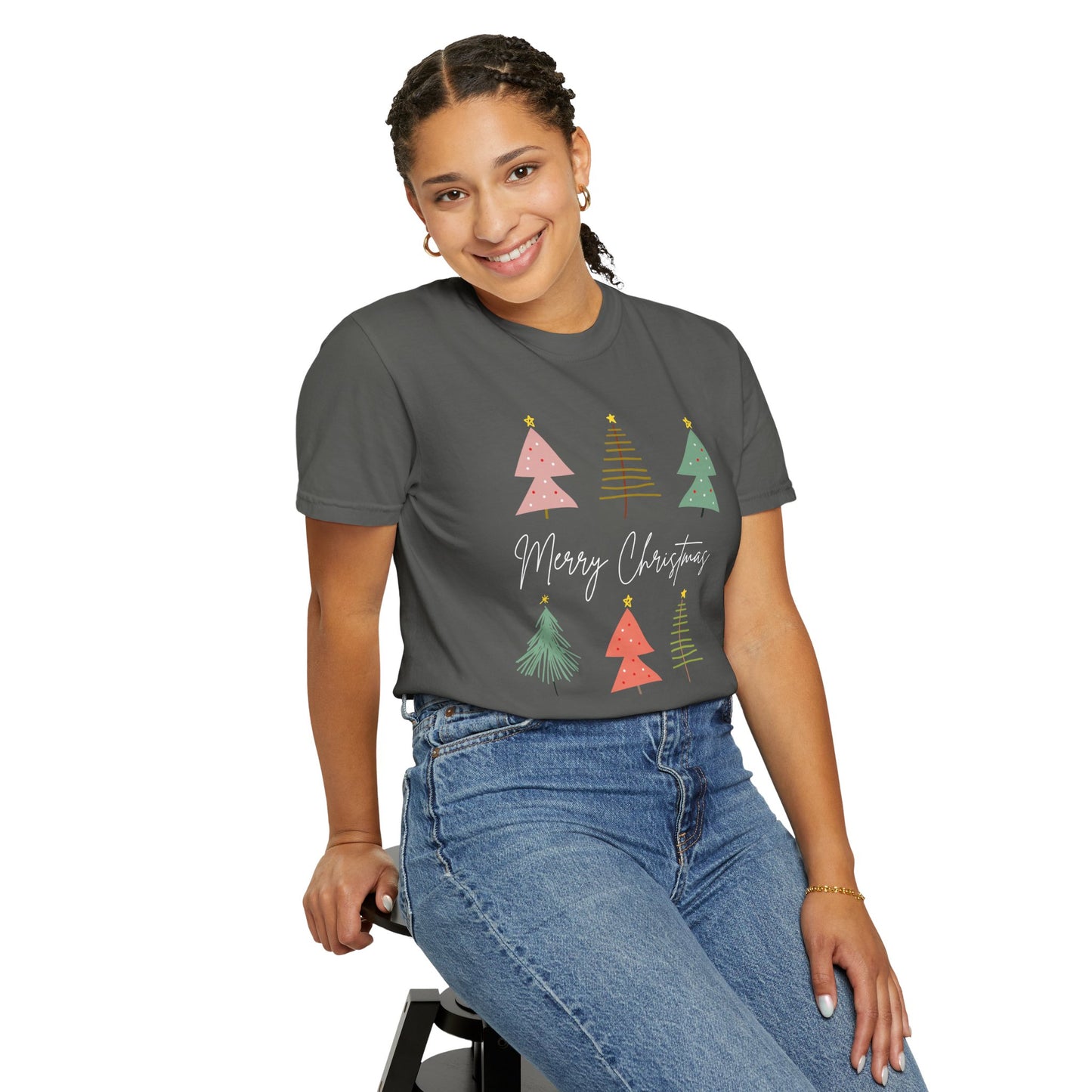 PASTEL CHRISTMAS TREE T-SHIRT