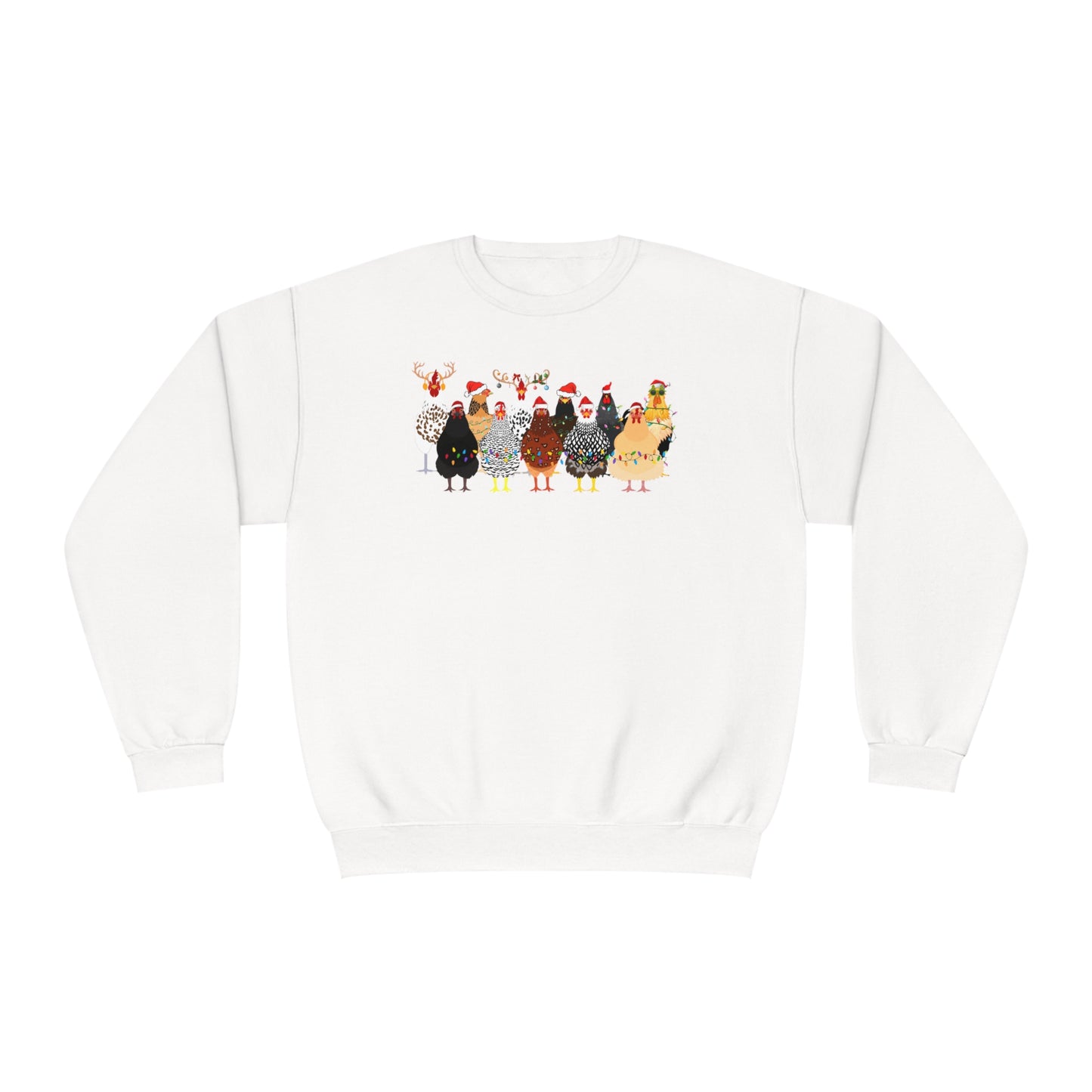 CHRISTMAS CHICKENS CREWNECK