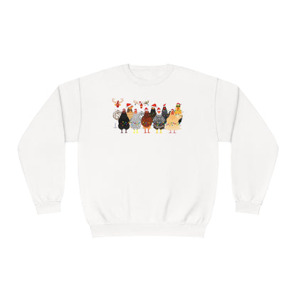 CHRISTMAS CHICKENS CREWNECK