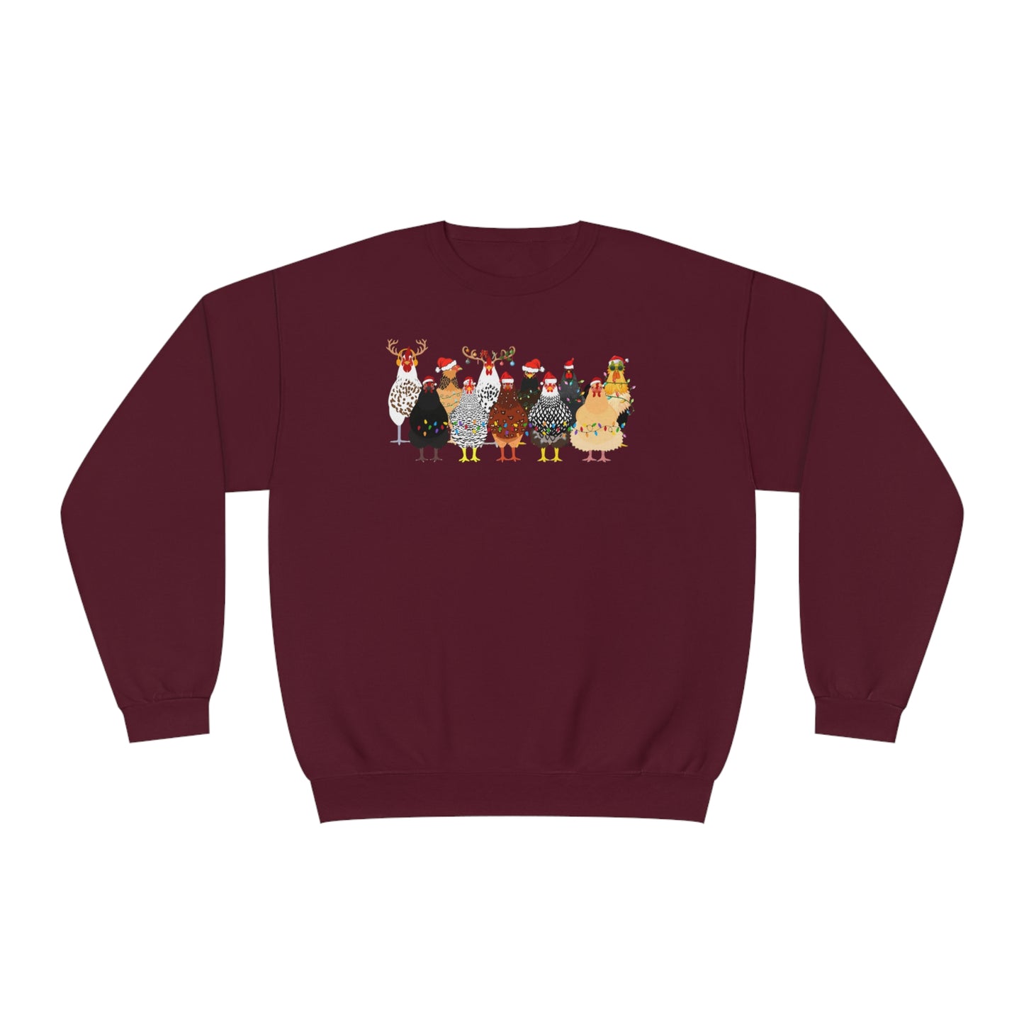 CHRISTMAS CHICKENS CREWNECK