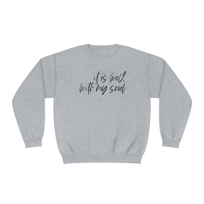 IT IS WELL WITH MY SOUL CREWNECK