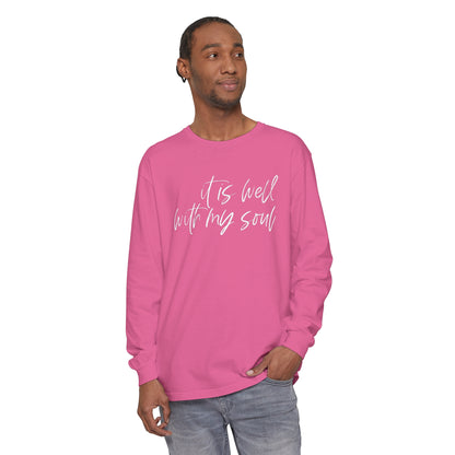 IT IS WELL WITH MY SOUL LONG SLEEVE