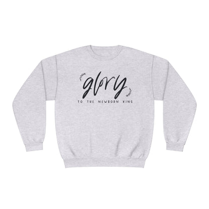 GLORY TO THE NEWBORN KING CHRISTMAS CREWNECK